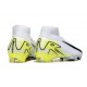 Nike Zoom Mercurial Superfly X Elite FG Vit Svart Gul