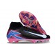 Nike Zoom Mercurial Superfly X Elite FG Svart Vit Rosa Blå