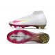 Nike Zoom Mercurial Superfly X Elite FG Vit Rosa