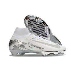 Nike Zoom Mercurial Superfly X Elite FG Vit Silver