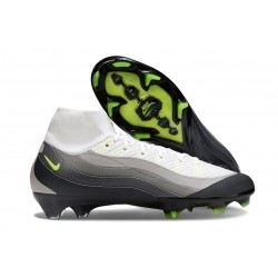 Nike Zoom Mercurial Superfly X Elite FG X AM95 SE Svart Vit Gul