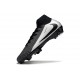 Nike Zoom Mercurial Superfly X Elite FG Svart Silver