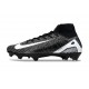 Nike Zoom Mercurial Superfly X Elite FG Svart Vit