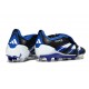adidas Predator Elite Fold Over Tongue FG fotbollsskor Svart Blå Vit