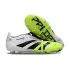 adidas Predator Elite Fold Over Tongue FG fotbollsskor Vit Svart Gul