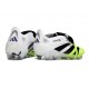 adidas Predator Elite Fold Over Tongue FG fotbollsskor Vit Svart Gul