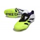 adidas Predator Elite Fold Over Tongue FG fotbollsskor Vit Svart Gul
