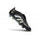 adidas Predator Elite Fold Over Tongue FG fotbollsskor Svart Vit