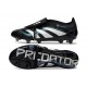 adidas Predator Elite Fold Over Tongue FG fotbollsskor Svart Vit Blå