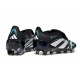adidas Predator Elite Fold Over Tongue FG fotbollsskor Svart Vit Blå