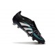 adidas Predator Elite Fold Over Tongue FG fotbollsskor Svart Vit Blå