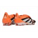 adidas Predator Elite Fold Over Tongue FG fotbollsskor Svart Vit Orange
