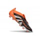 adidas Predator Elite Fold Over Tongue FG fotbollsskor Svart Vit Orange