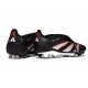 adidas Predator Elite Fold Over Tongue FG fotbollsskor Svart Vit Röd