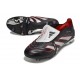 adidas Predator Elite Fold Over Tongue FG fotbollsskor Svart Vit Röd