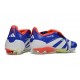 adidas Predator Elite Fold Over Tongue FG fotbollsskor Blå Vit Röd 