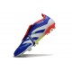 adidas Predator Elite Fold Over Tongue FG fotbollsskor Blå Vit Röd 