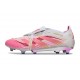 adidas Predator Elite FT FG Vit Rosa