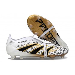 adidas Predator Elite FT FG Vit Svart Guld