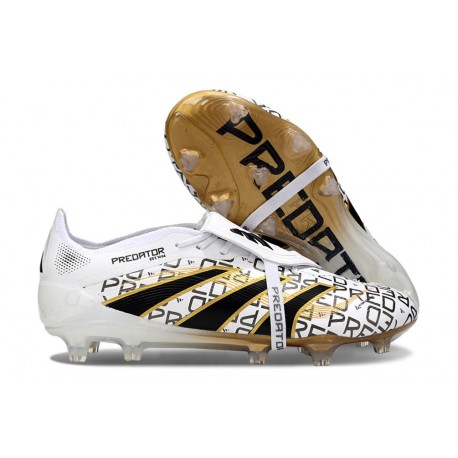adidas Predator Elite FT FG Vit Svart Guld