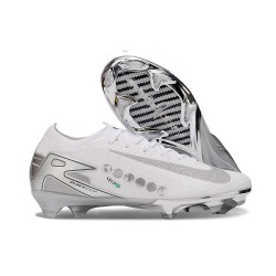 Nike Zoom Mercurial Vapor 16 Elite FG Vit Silver