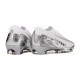 Nike Zoom Mercurial Vapor 16 Elite FG Vit Silver