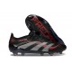 Adidas Predator Elite FG Herrar Svart Grå Röd 