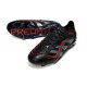Adidas Predator Elite FG Herrar Svart Grå Röd 