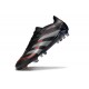 Adidas Predator Elite FG Herrar Svart Grå Röd 