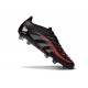 Adidas Predator Elite FG Herrar Svart Grå Röd 