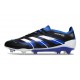 Adidas Predator Elite FG Herrar Svart Blå Vit