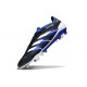 Adidas Predator Elite FG Herrar Svart Blå Vit
