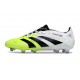 Adidas Predator Elite FG Herrar Vit Svart Gul