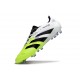 Adidas Predator Elite FG Herrar Vit Svart Gul