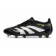 Adidas Predator Elite FG Herrar Svart Vit Gul