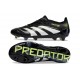 Adidas Predator Elite FG Herrar Svart Vit Gul