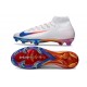 Fotbollsskor Nike Mercurial Superfly 10 Elite FG Vit Blå Röd