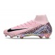 Fotbollsskor Nike Mercurial Superfly 10 Elite FG Rosa Svart