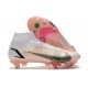 Nike Mercurial Superfly 8 Elite SG-Pro AC Rawdacious - Vit Röd Rosa