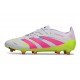 Adidas Predator Elite FG Herrar Vit Rosa Gul