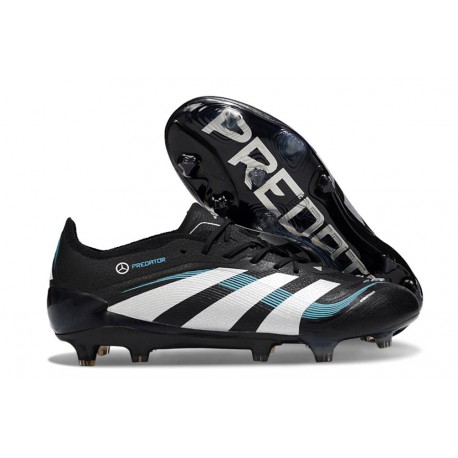 Adidas Predator Elite FG Herrar Svart Vit Blå
