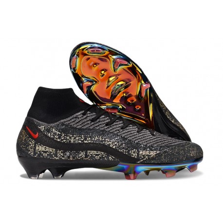 Fotbollsskor Nike Mercurial Superfly 10 Elite FG AM95 Svart