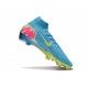 Fotbollsskor Nike Mercurial Superfly 10 Elite FG Blå Gul