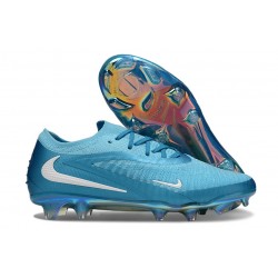 Fotbollsskor för Män Nike Phantom 6 Elite FG Blå Vit
