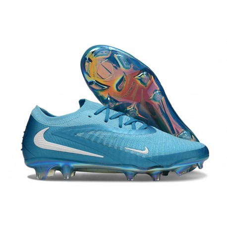 Fotbollsskor för Män Nike Phantom 6 Elite FG Blå Vit