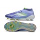 adidas F50 Elite Mid FG Lila Vit Gul