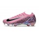 Nike Zoom Mercurial Vapor 16 Elite FG Rosa Svart
