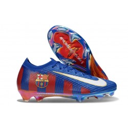 Nike Zoom Mercurial Vapor 16 Elite FG Barcelona Blå Vit Röd