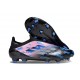 adidas F50 Elite Snörlös FG Svart Rosa Blå