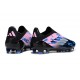 adidas F50 Elite Snörlös FG Svart Rosa Blå
